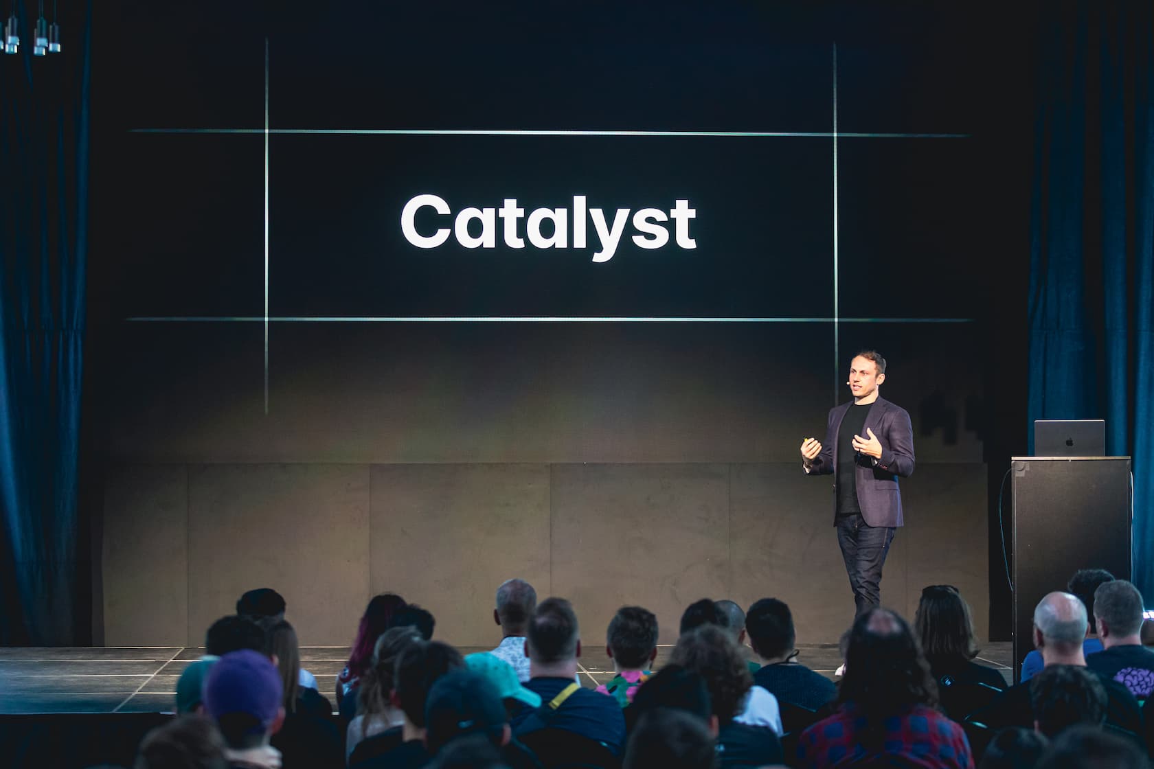 Adam Wethan introducing Tailwind Catalyst